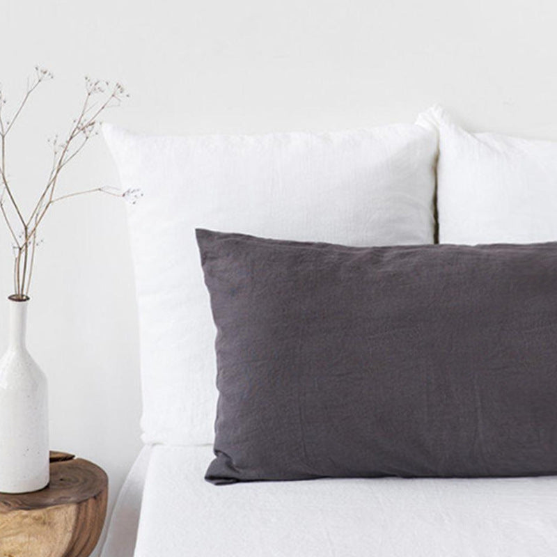 Pure Linen Double Long Pillowcase