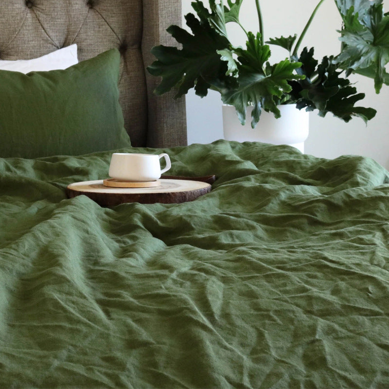 Pure Linen Bed Sheet Super King