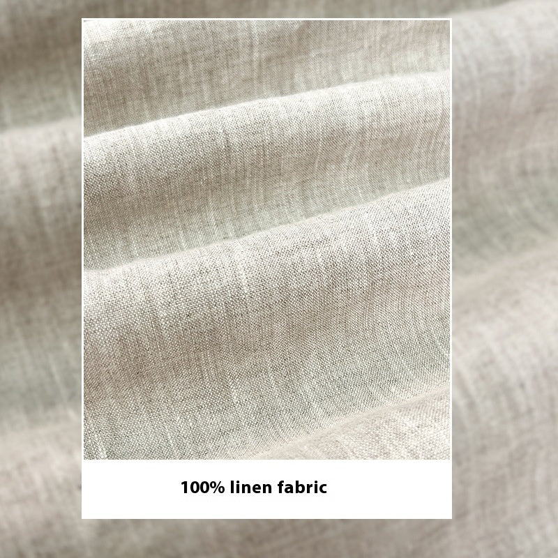 Pure Linen Pants Men's