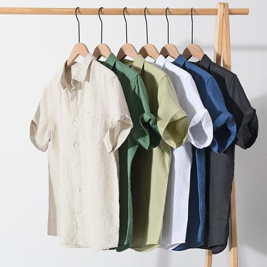 Pure Linen Men's Shirt