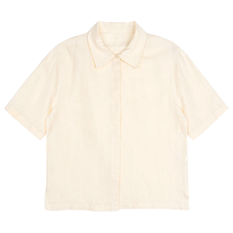 Pure Linen Shirt Women's