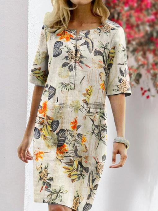 Pure Linen Dress
