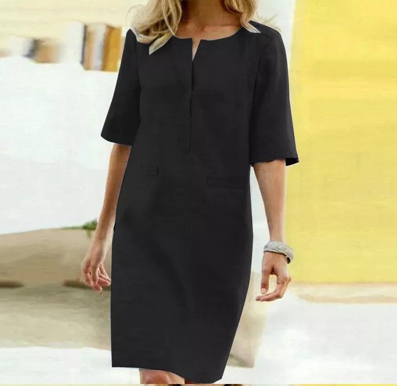 Pure Linen Dress