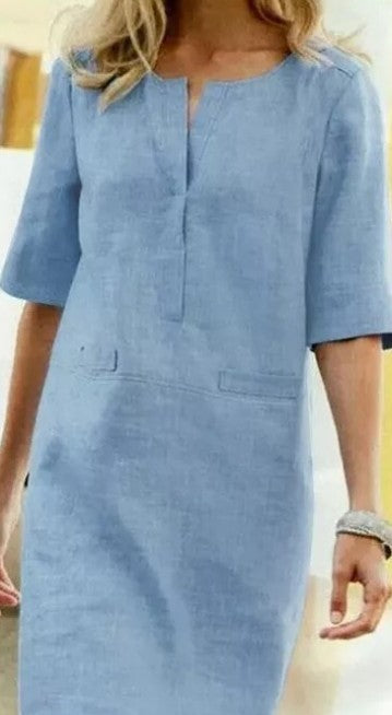 Pure Linen Dress