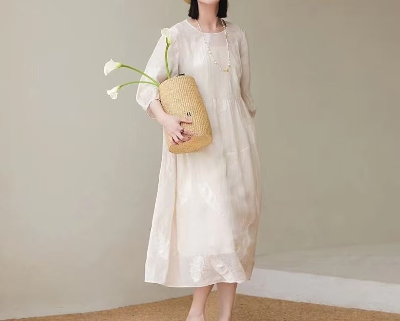 Pure Linen Dress