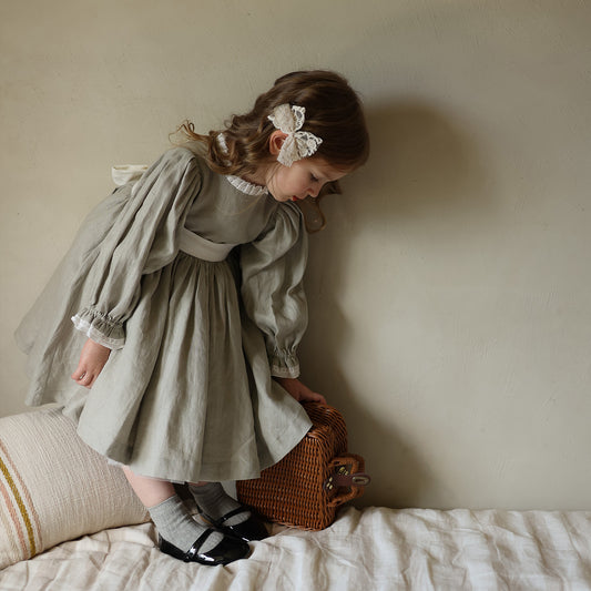 Pure Linen Dress Children
