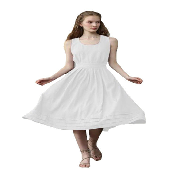 Pure Linen Dress Women's