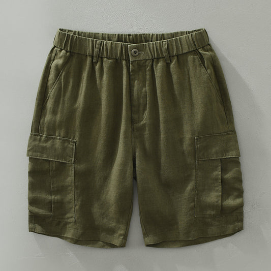 Pure Linen Shorts Men's