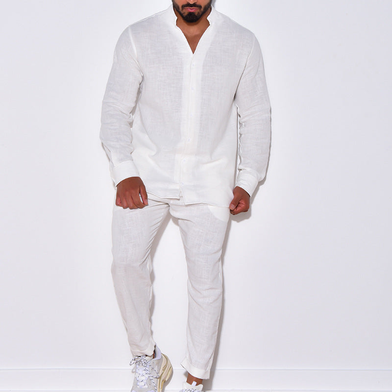 Pure Linen  Lounge Suit Men's