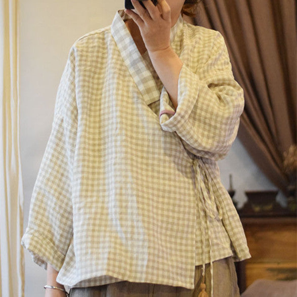 Pure Linen Shirt Women's