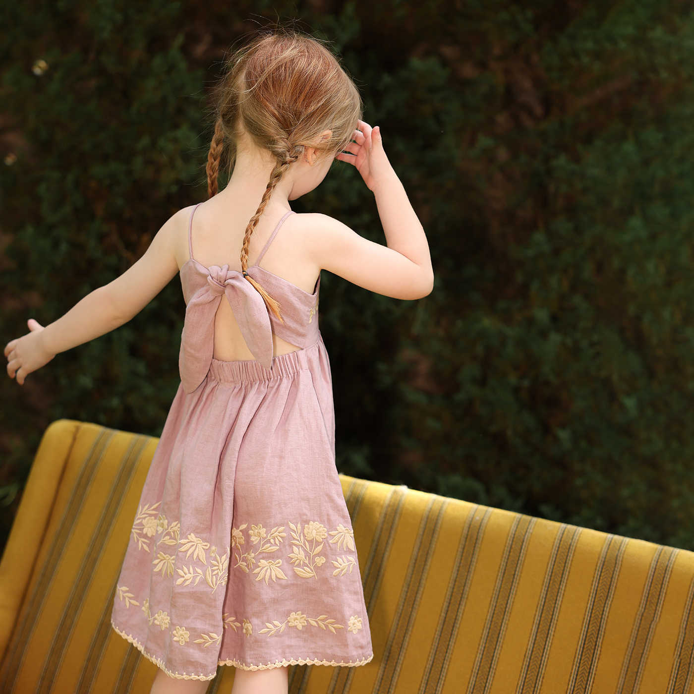 Pure Linen Dress Children's