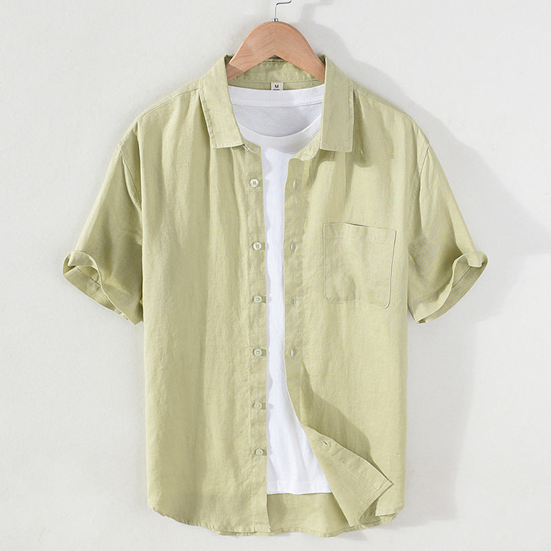 Pure Linen Men's Shirt