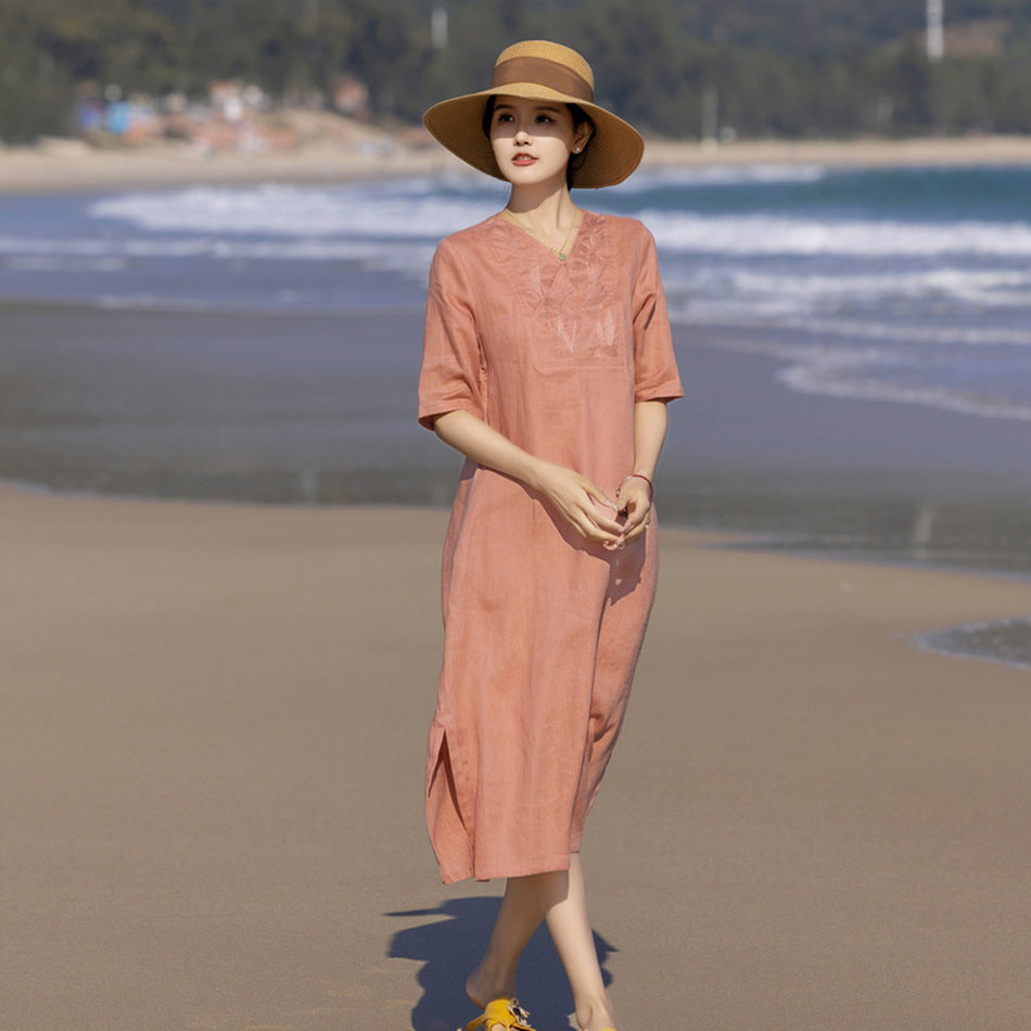 Pure Linen  Dress