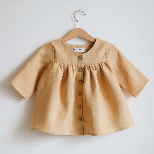 Pure Linen Cardigan Children