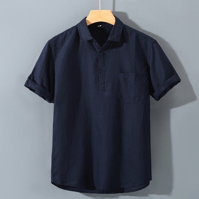 Pure Linen Shirt Mens