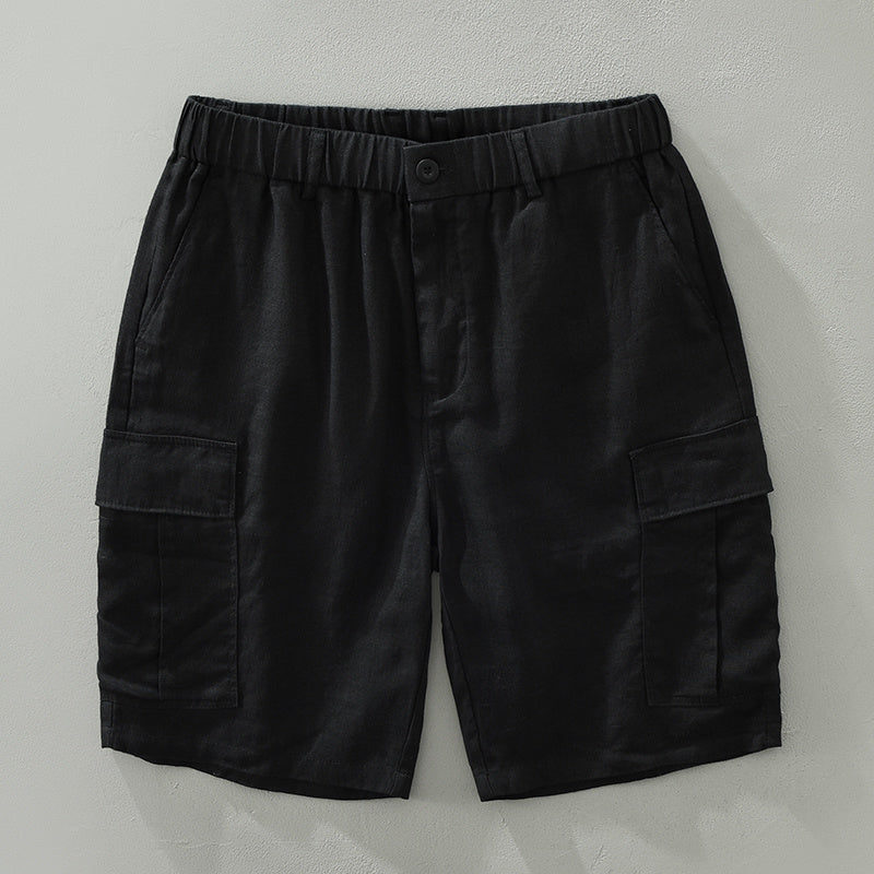 Pure Linen Shorts Men's