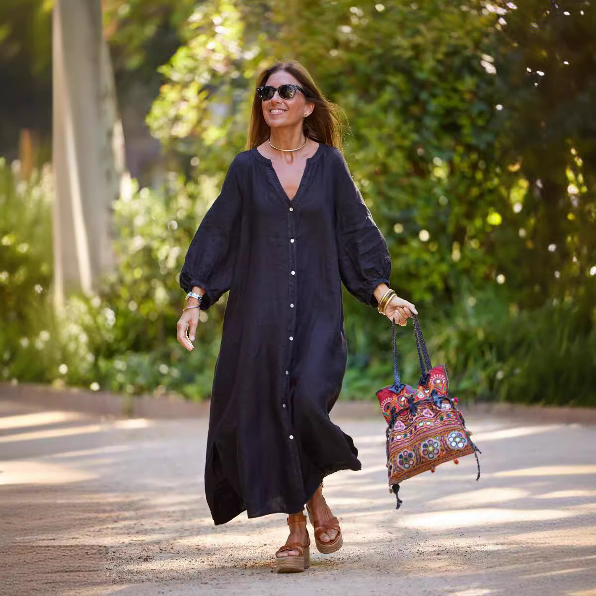 Pure Linen Dress