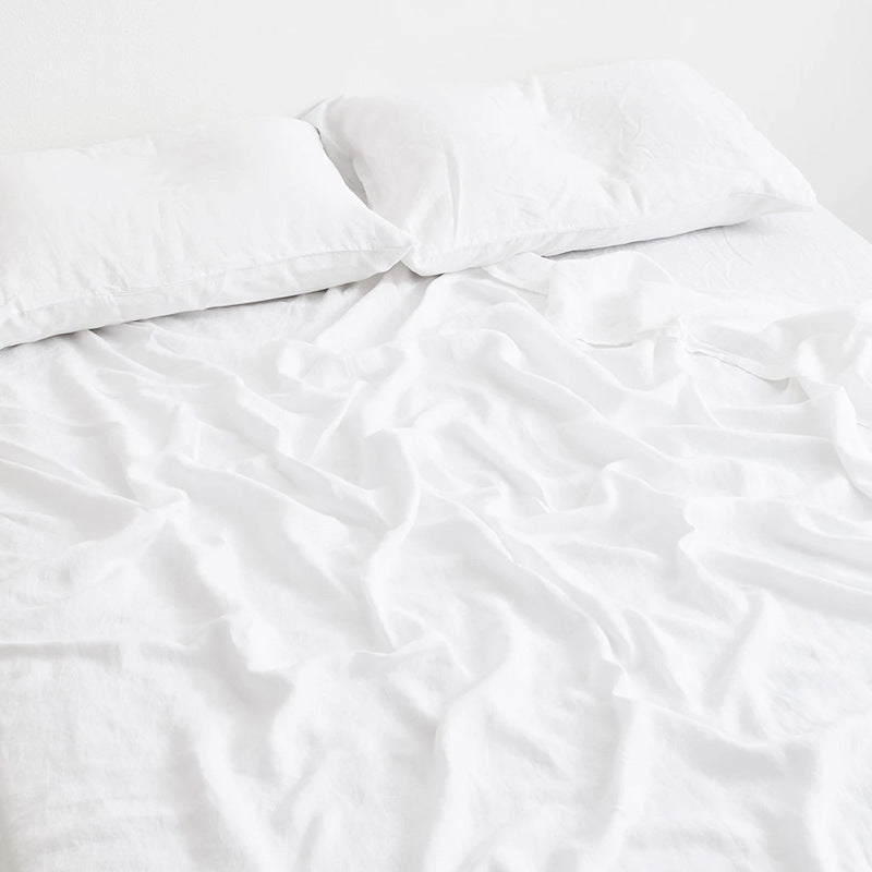 Pure Linen Bed Sheet Super King