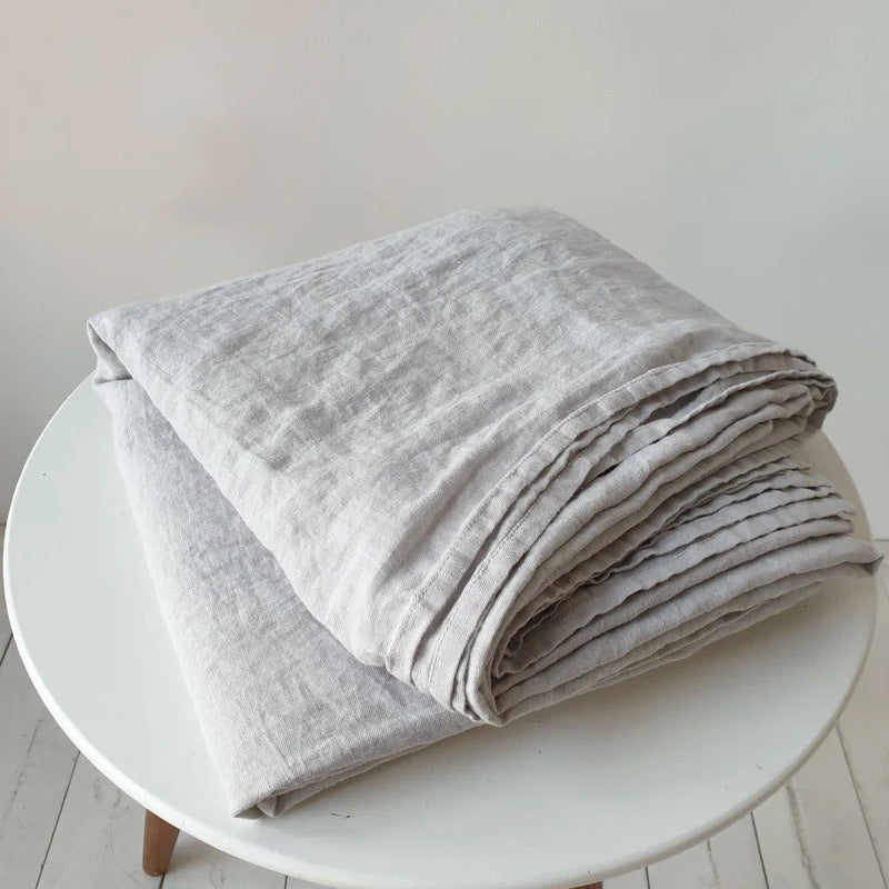 Pure Linen Bed Sheet Super King