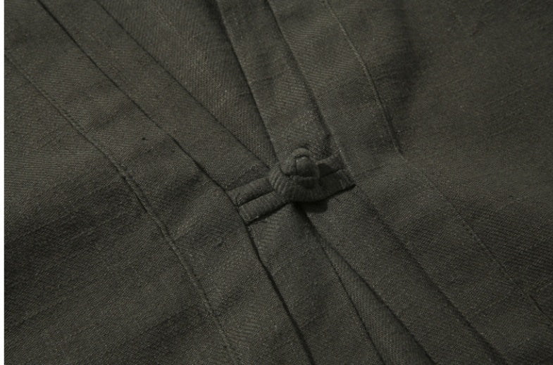 Pure Linen Men's Coat