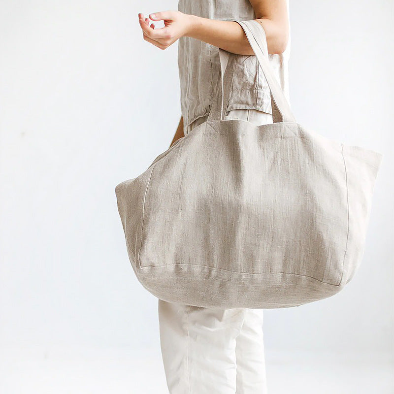 Pure Linen Beach Bag