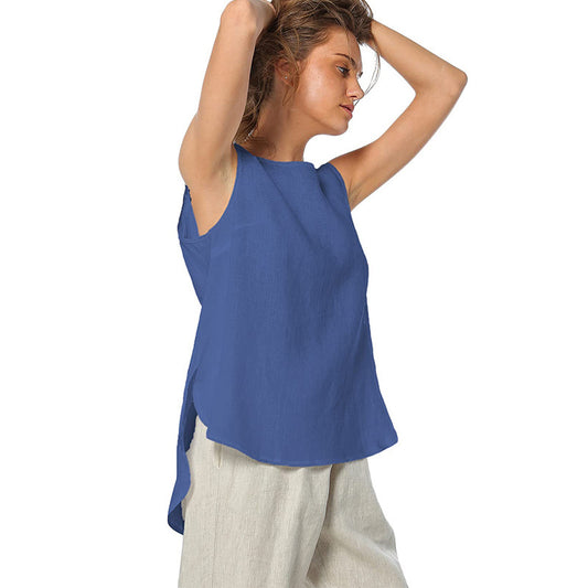 Pure Linen Singlet Women's