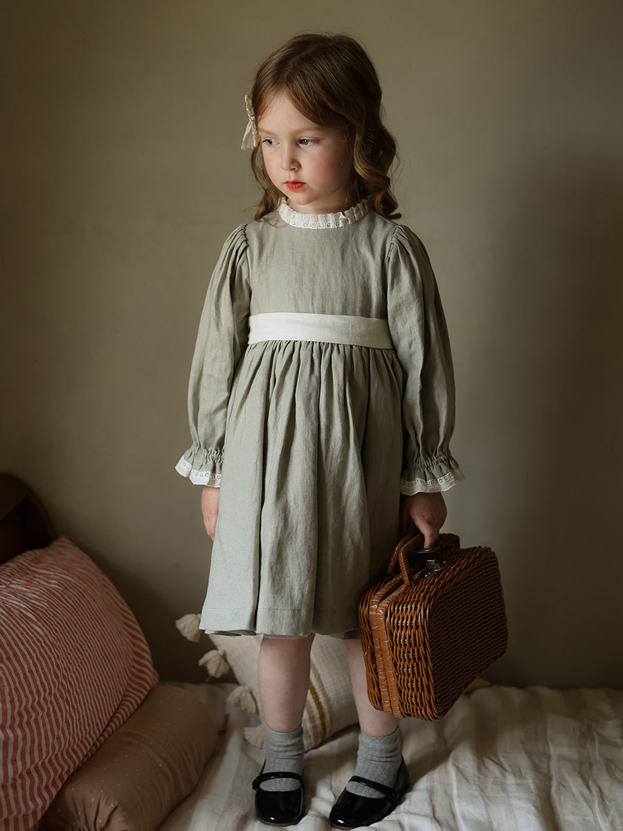Pure Linen Dress Children