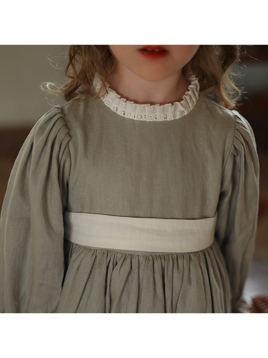 Pure Linen Dress Children