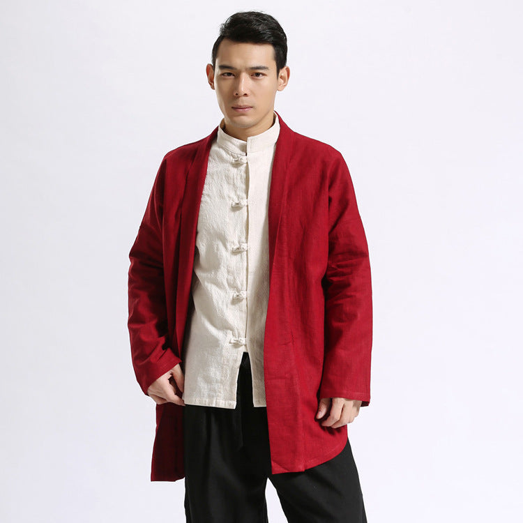 Pure Linen Jacket Men's