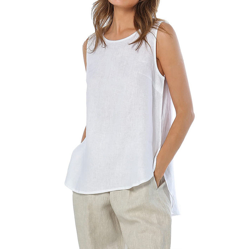 Pure Linen Singlet Women's