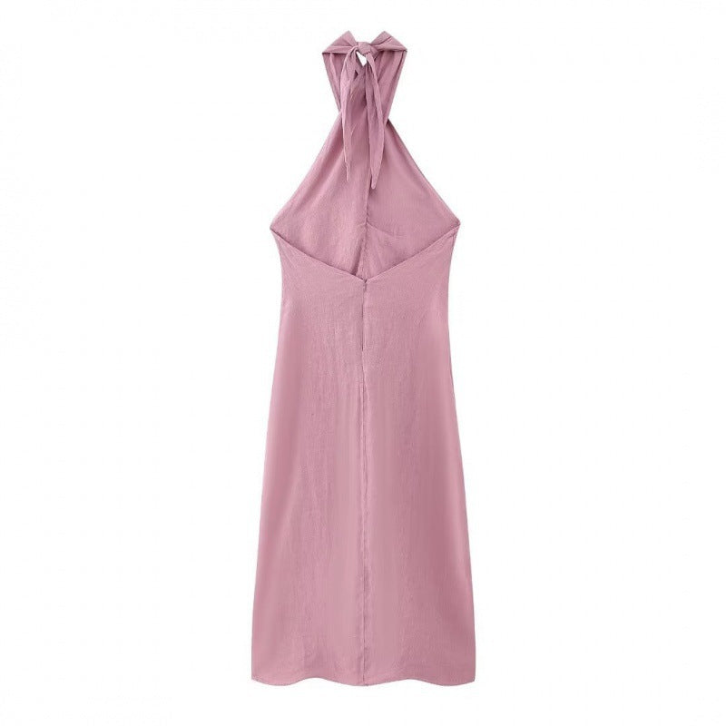 Pure Linen Dress Women's