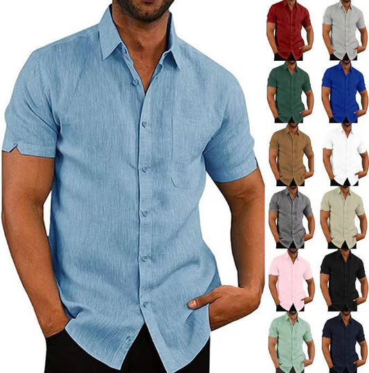 Linen Shirt Men's