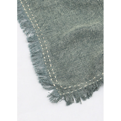Pure Linen Stonewashed Blanket