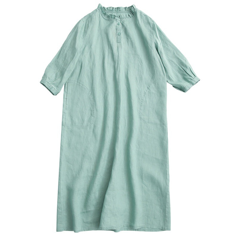 Pure Linen Dress