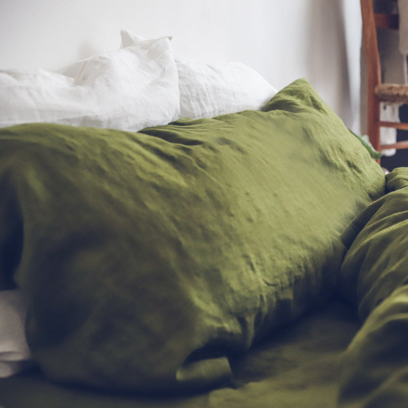 Pure Linen Double Long Pillowcase