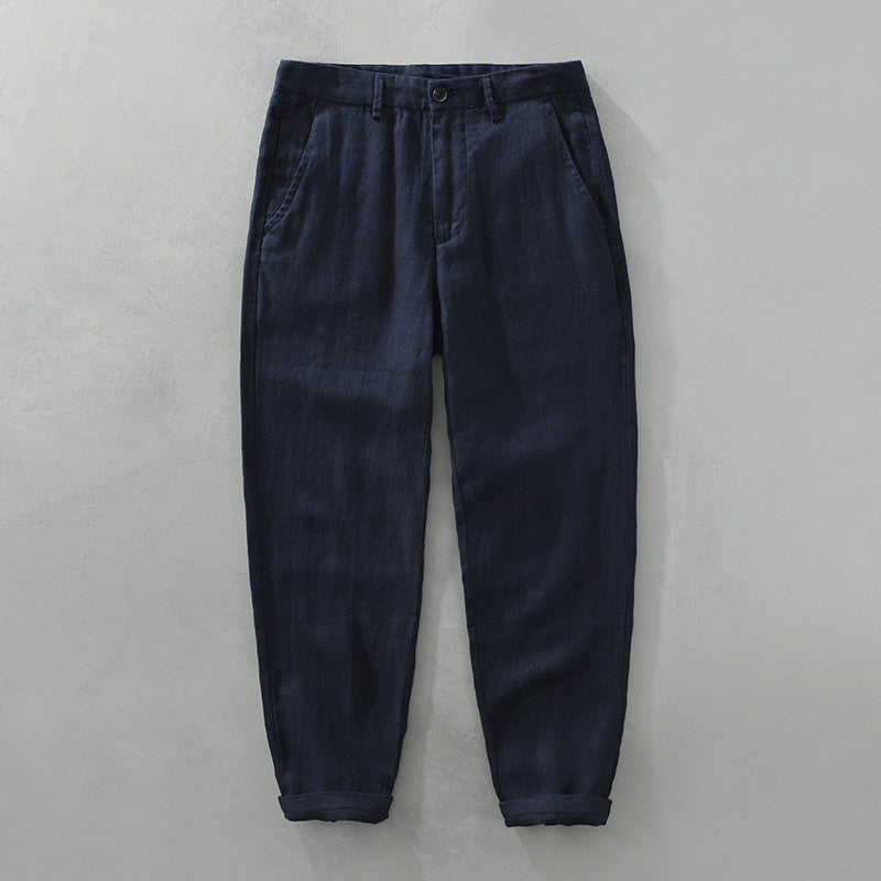 Pure Linen Pants Men's