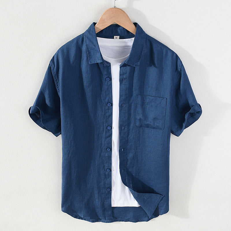 Pure Linen Men's Shirt
