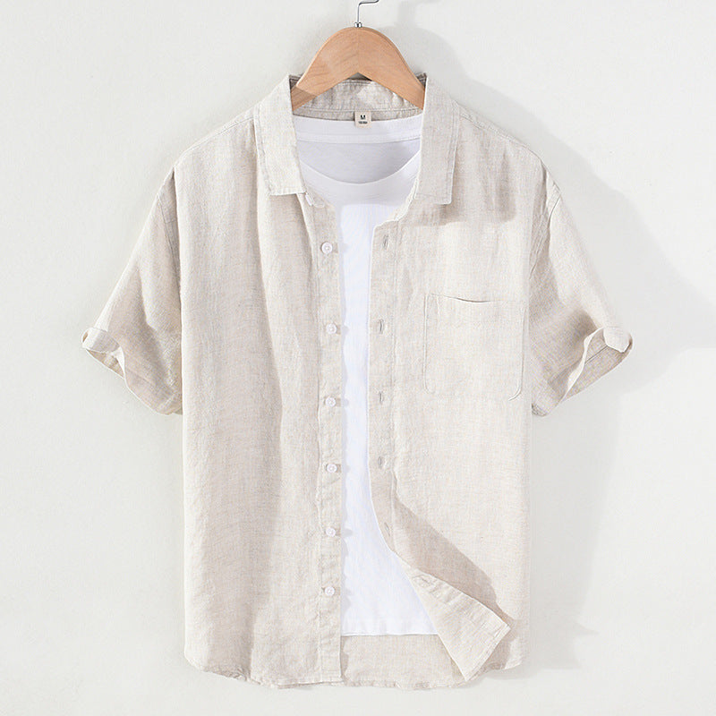 Pure Linen Men's Shirt