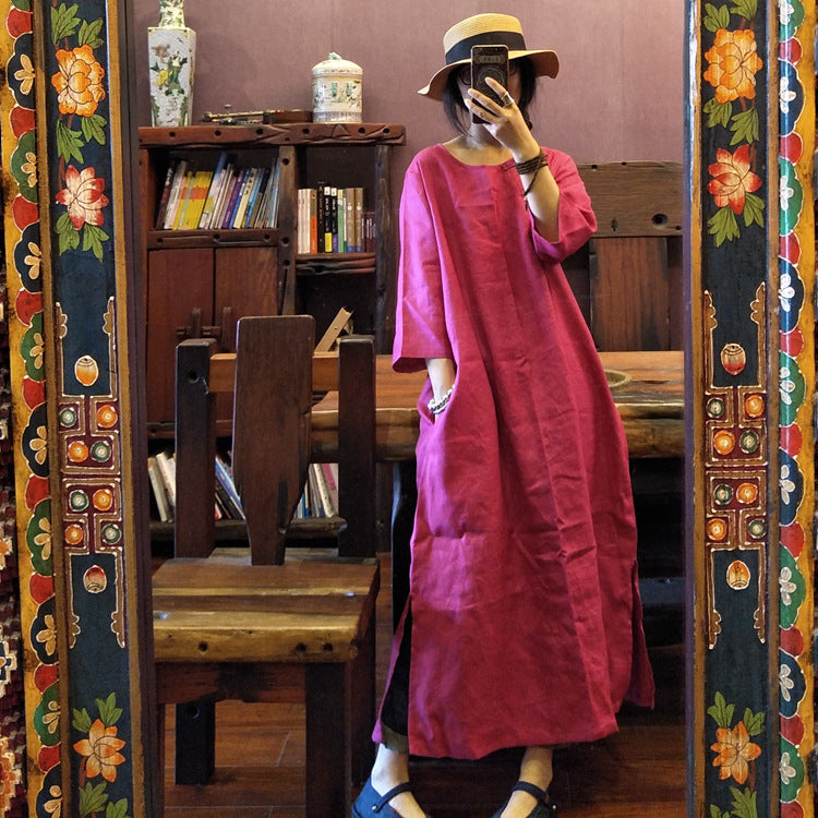 Pure Linen Robe