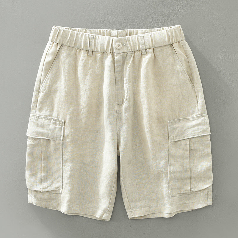 Pure Linen Shorts Men's