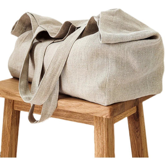 Pure Linen Beach Bag