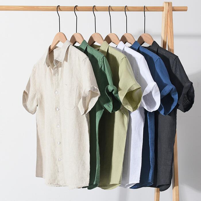 Pure Linen Men's Shirt