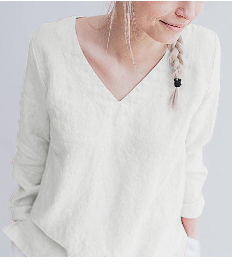 Pure Linen Shirt Women's