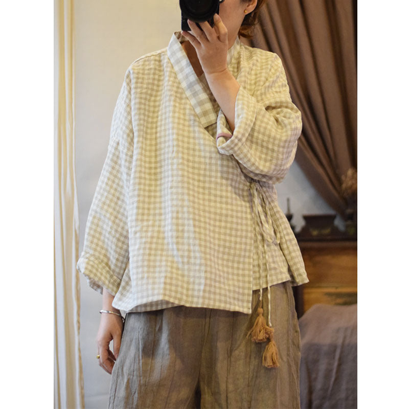 Pure Linen Shirt Women's