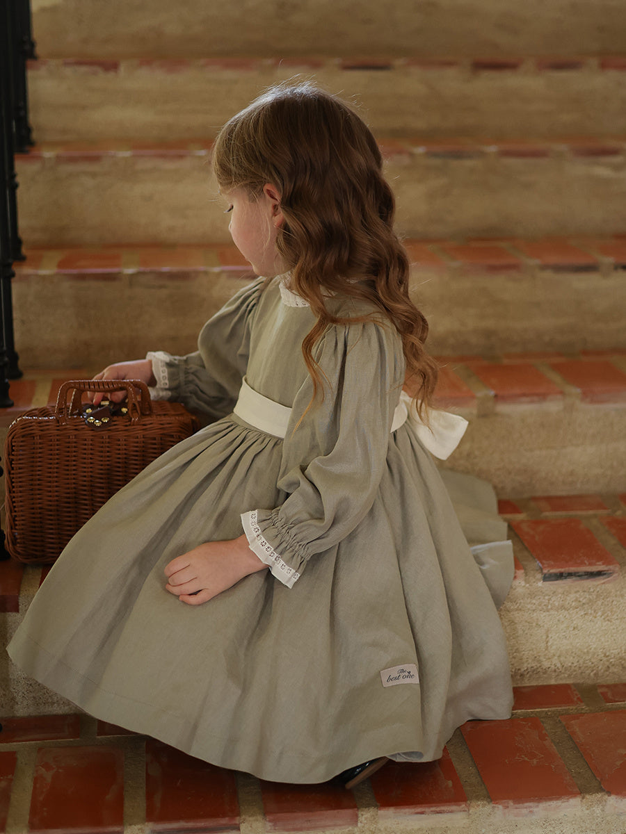 Pure Linen Dress Children