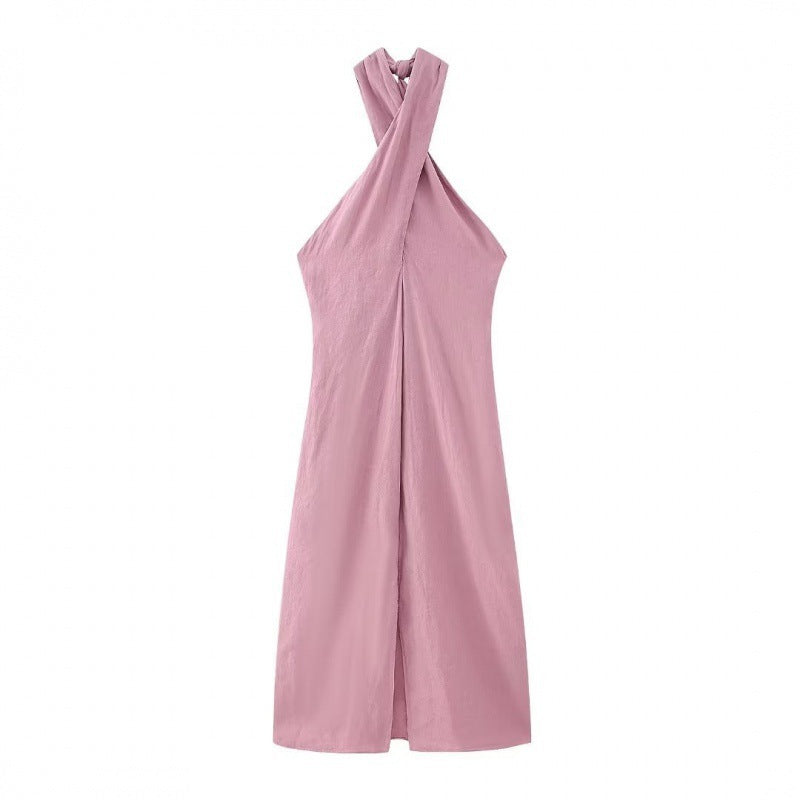 Pure Linen Dress Women's