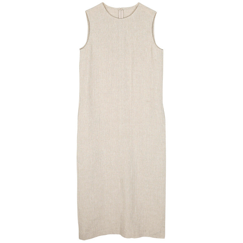 Pure Linen Dress Women