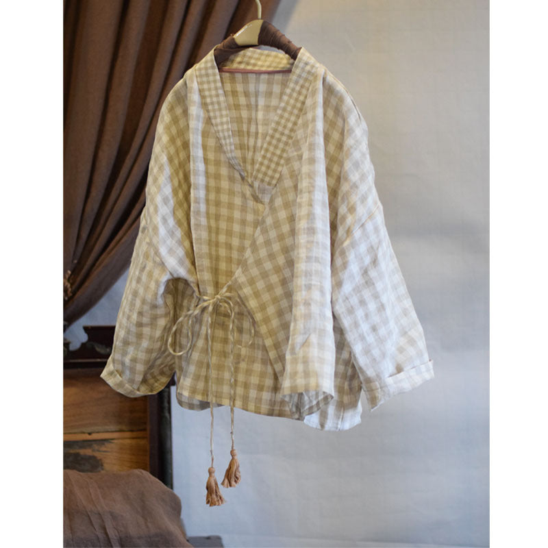 Pure Linen Shirt Women's
