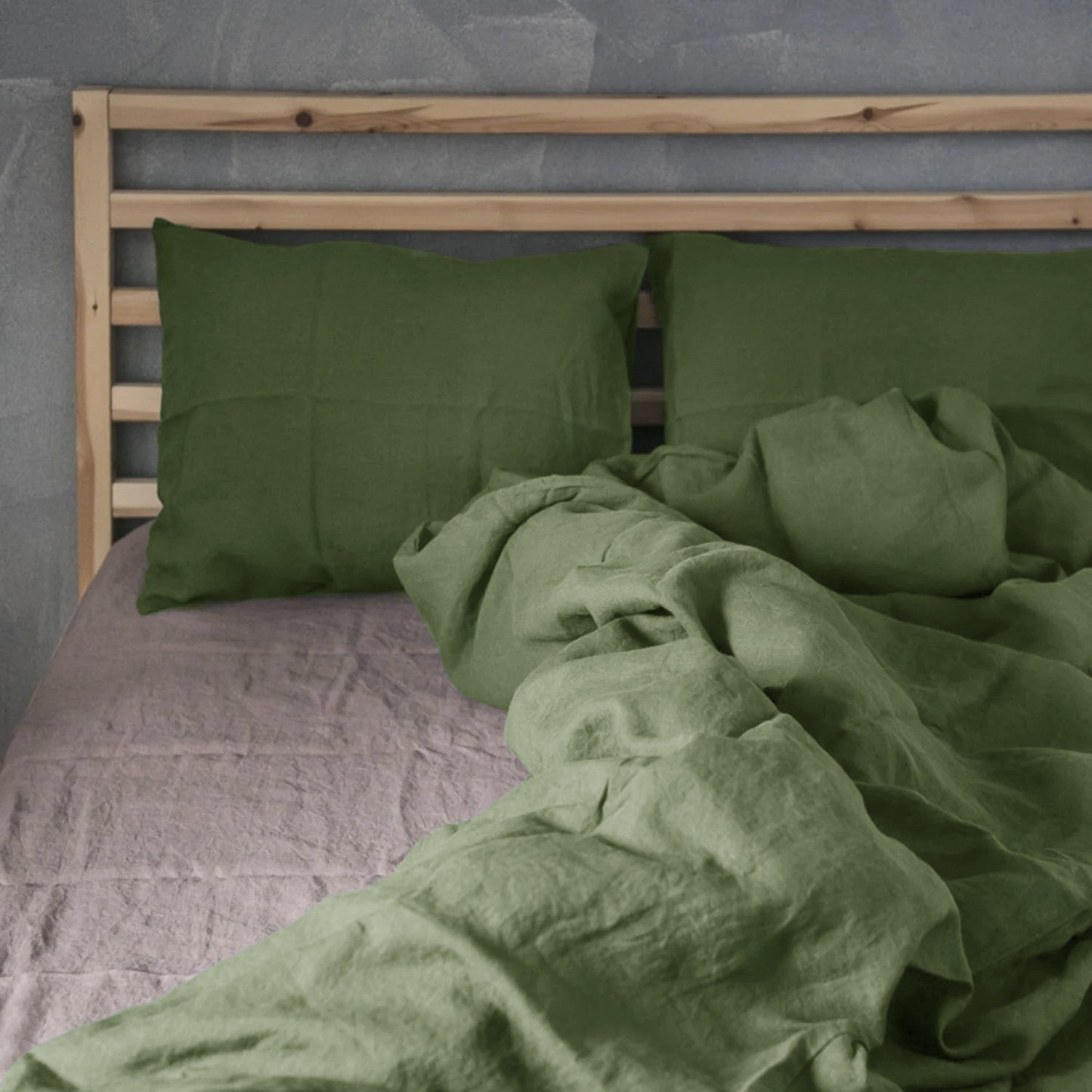 Pure Linen Bed Sheet Quilt Cover Four-piece Set