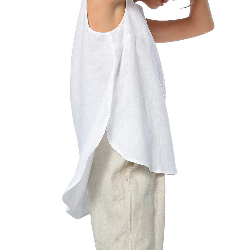 Pure Linen Singlet Women's